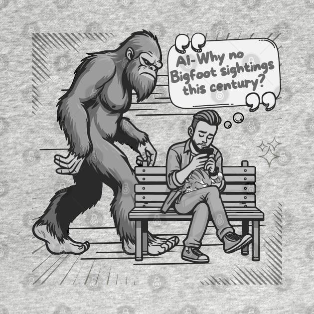 Bigfoot Humor by Etopix